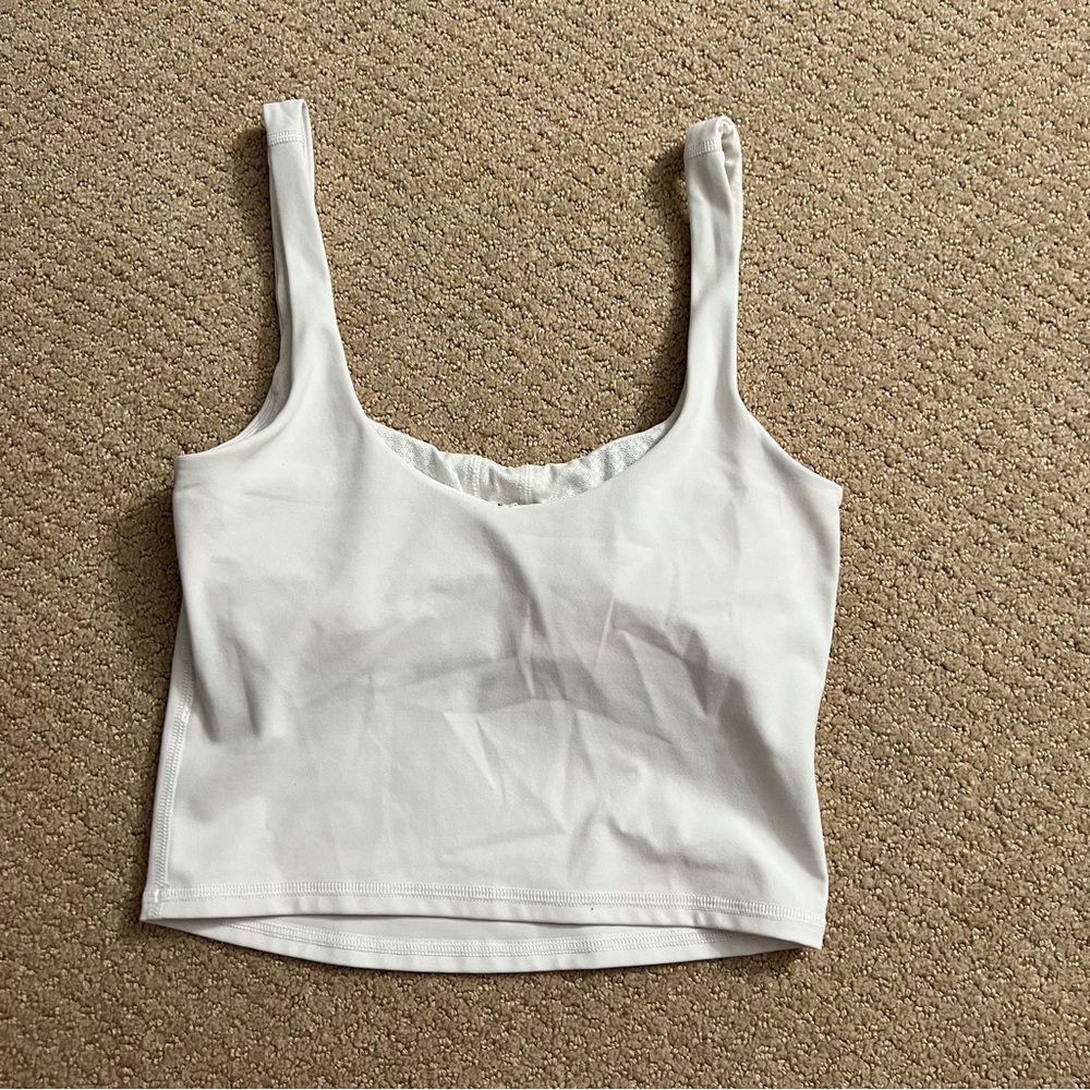 Vuori White Tank Top XS